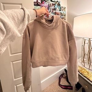 ZARA brown hoodie size medium - $15
